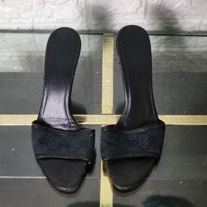Gucci  Mule Heels size 36 1/2 C